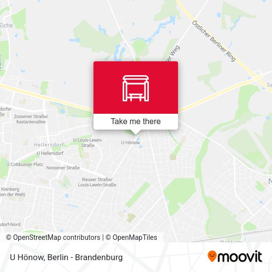 Карта U Hönow