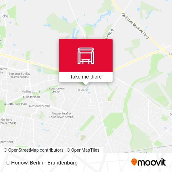 Карта U Hönow