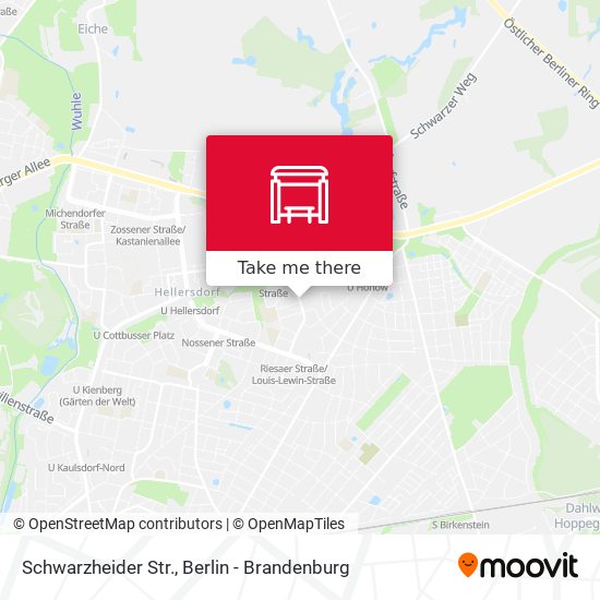 Schwarzheider Str. map