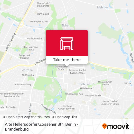 Alte Hellersdorfer / Zossener Str. map