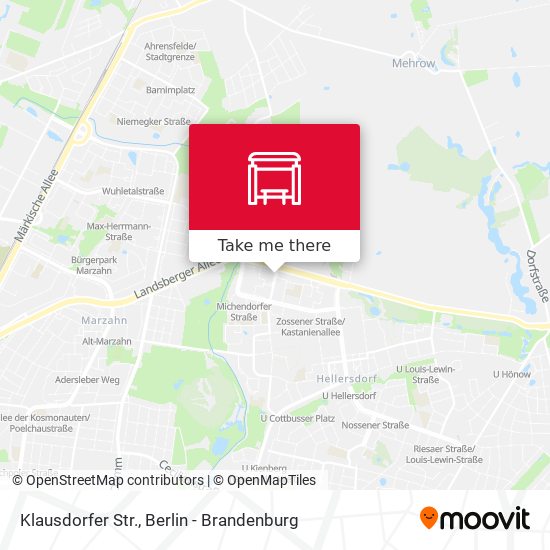 Klausdorfer Str. map