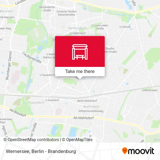 Карта Wernersee