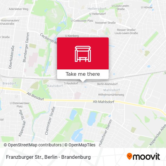 Franzburger Str. map