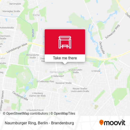 Карта Naumburger Ring