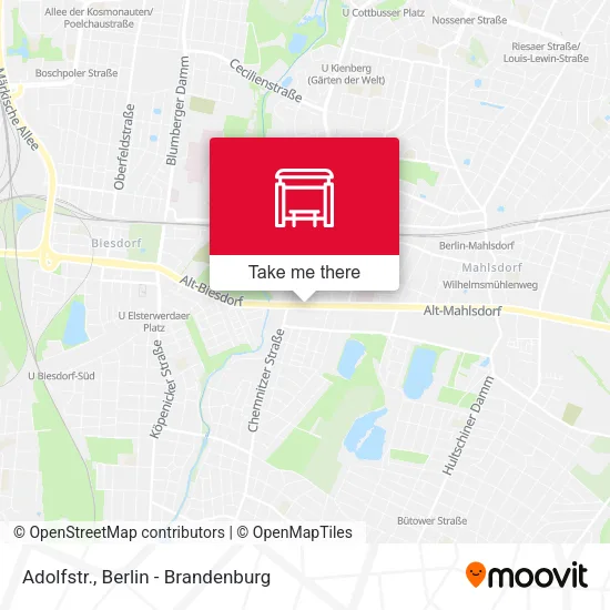 Карта Adolfstr.