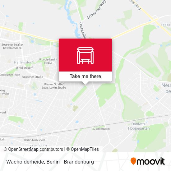 Карта Wacholderheide