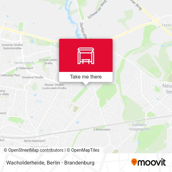 Карта Wacholderheide