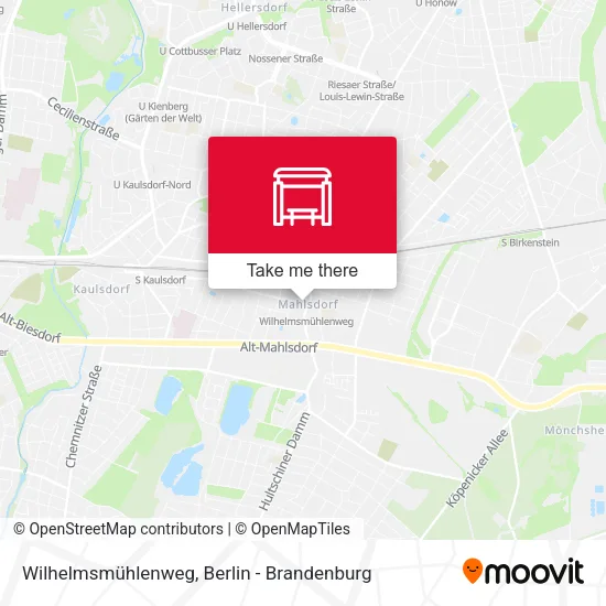 Карта Wilhelmsmühlenweg