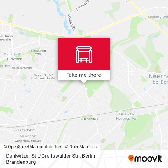 Dahlwitzer Str. / Greifswalder Str. map