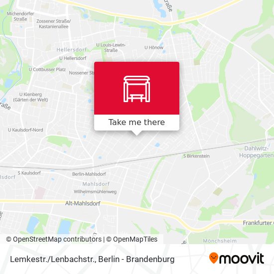 Lemkestr./Lenbachstr. map