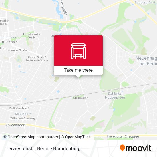 Карта Terwestenstr.
