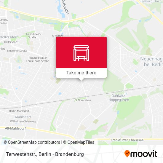 Карта Terwestenstr.