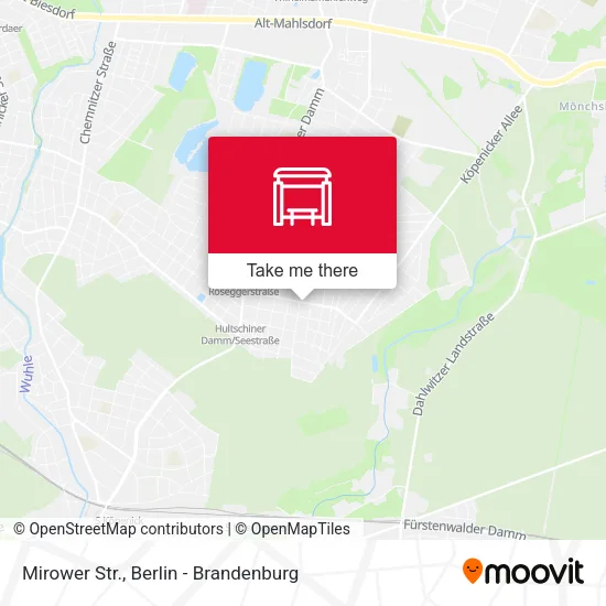 Карта Mirower Str.