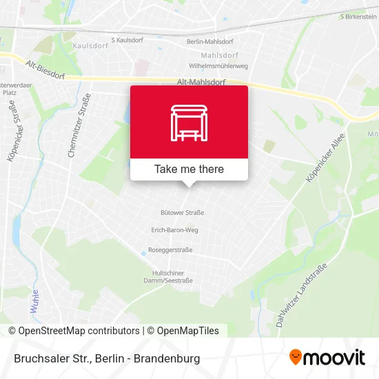 Карта Bruchsaler Str.