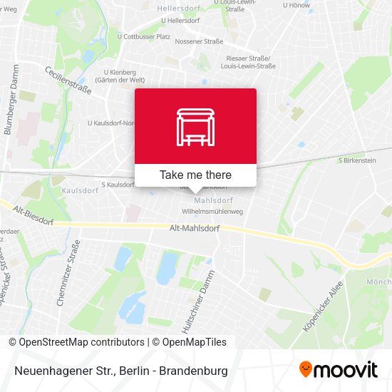 Карта Neuenhagener Str.