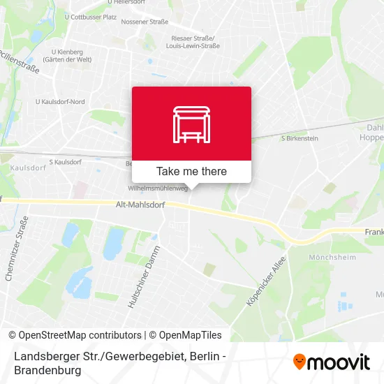 Landsberger Str./Gewerbegebiet map