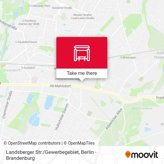 Landsberger Str./Gewerbegebiet map
