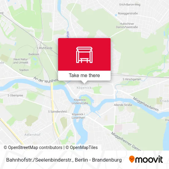 Карта Bahnhofstr./Seelenbinderstr.