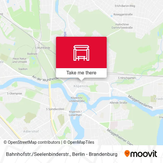Карта Bahnhofstr./Seelenbinderstr.