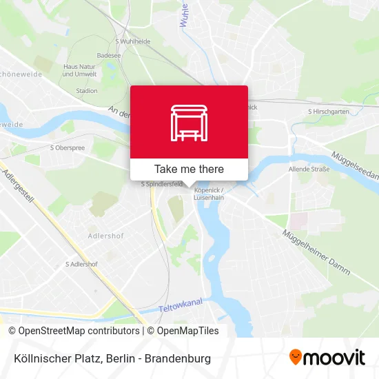 Карта Köllnischer Platz