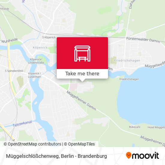 Müggelschlößchenweg map
