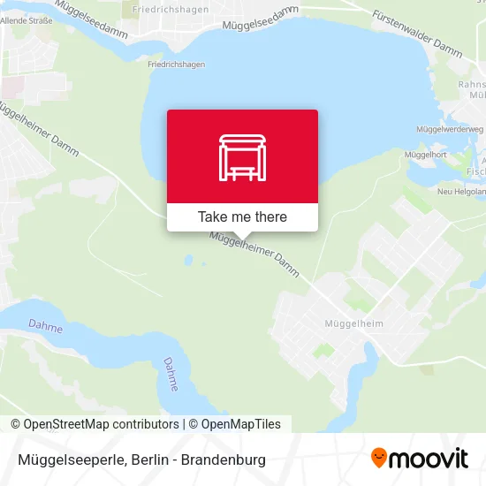 Карта Müggelseeperle