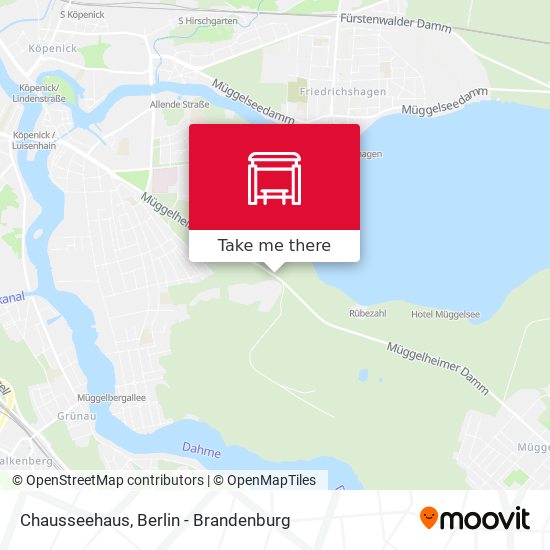 Chausseehaus map