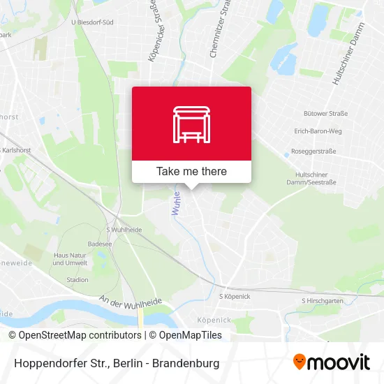 Карта Hoppendorfer Str.