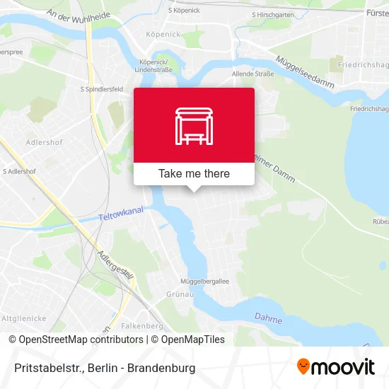 Карта Pritstabelstr.
