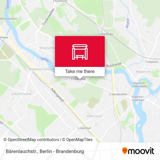 Карта Bärenlauchstr.