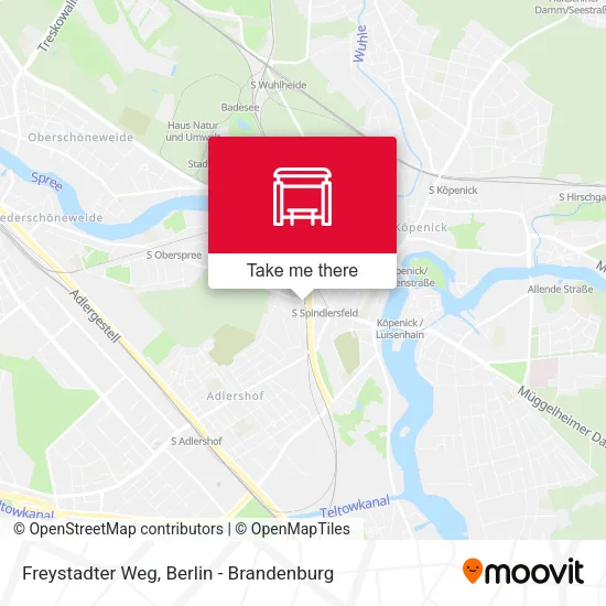 Карта Freystadter Weg