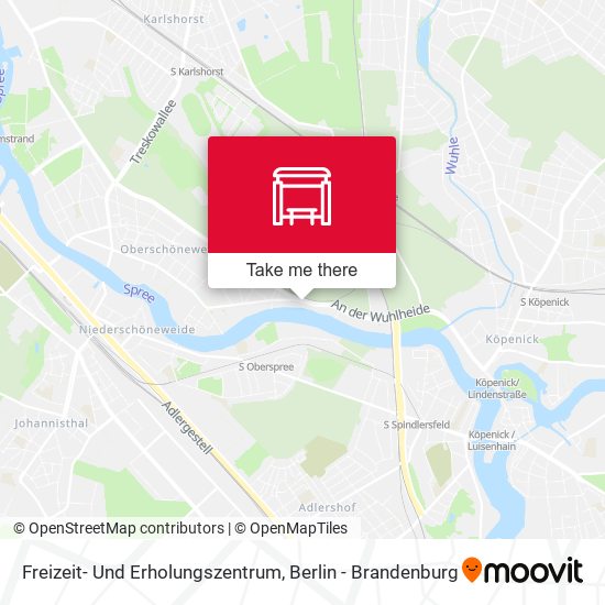 Freizeit- Und Erholungszentrum map