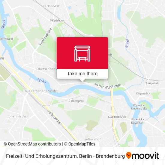 Карта Freizeit- Und Erholungszentrum