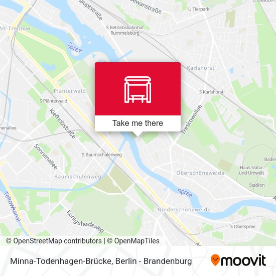Minna-Todenhagen-Brücke map