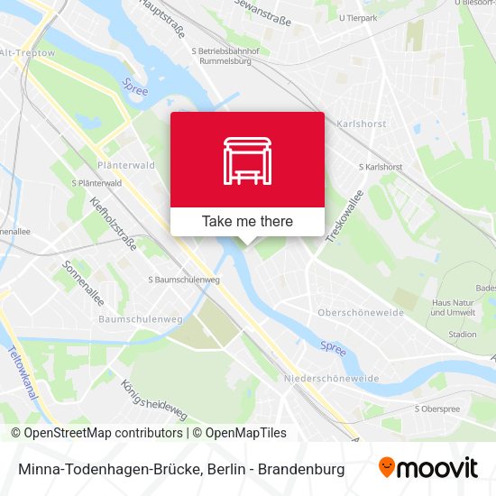 Minna-Todenhagen-Brücke map