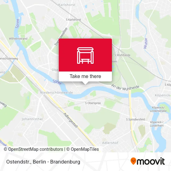 Карта Ostendstr.