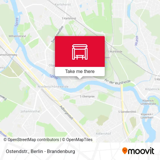 Карта Ostendstr.