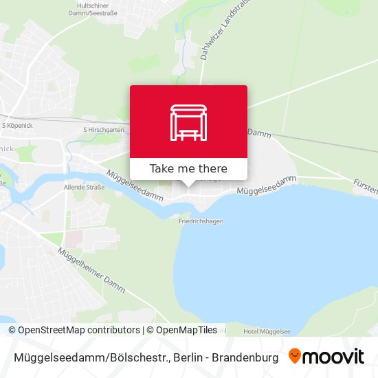 Müggelseedamm/Bölschestr. map
