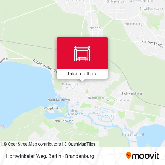 Hortwinkeler Weg map