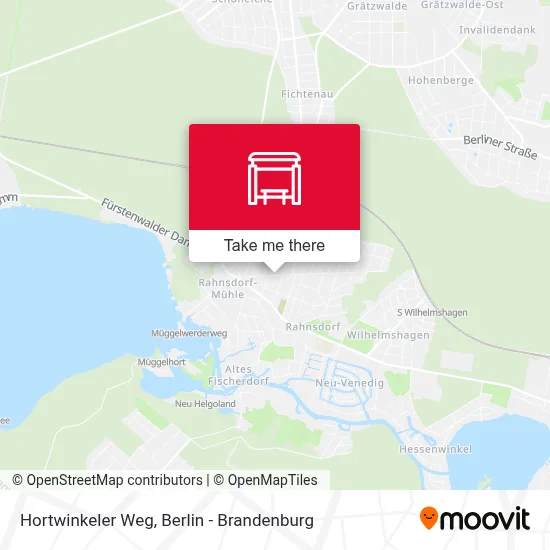 Hortwinkeler Weg map