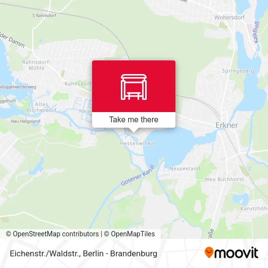 Карта Eichenstr./Waldstr.