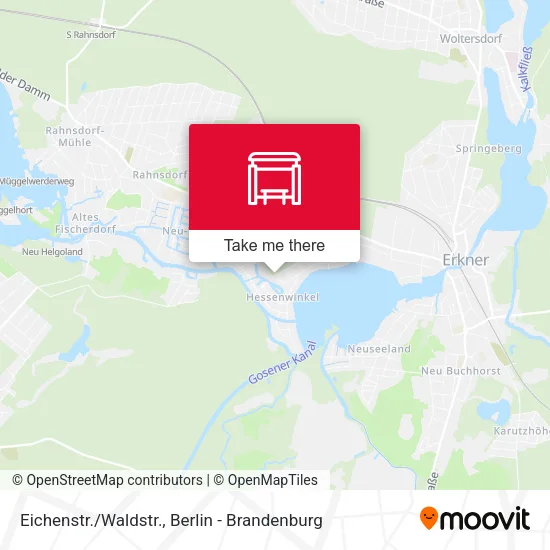 Карта Eichenstr./Waldstr.
