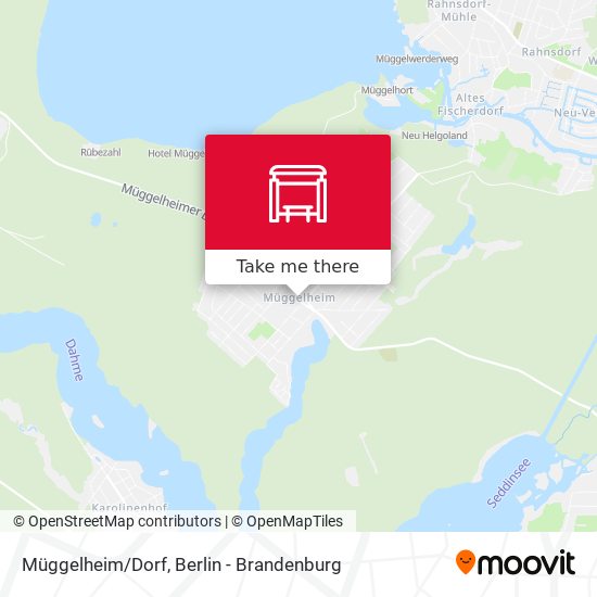 Müggelheim/Dorf map