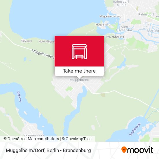 Müggelheim/Dorf map