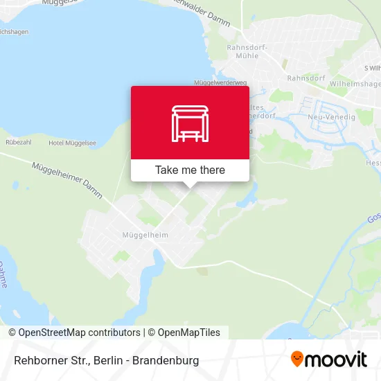 Карта Rehborner Str.