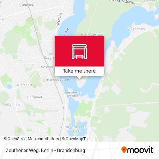 Zeuthener Weg map