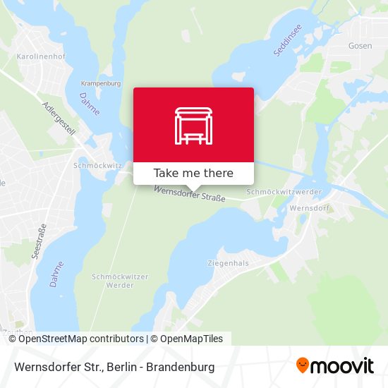 Wernsdorfer Str. map