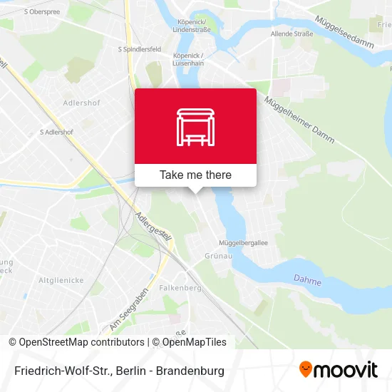 Карта Friedrich-Wolf-Str.