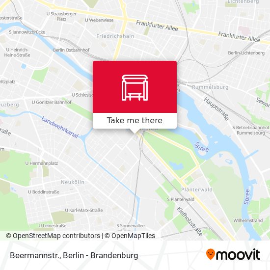 Beermannstr. map