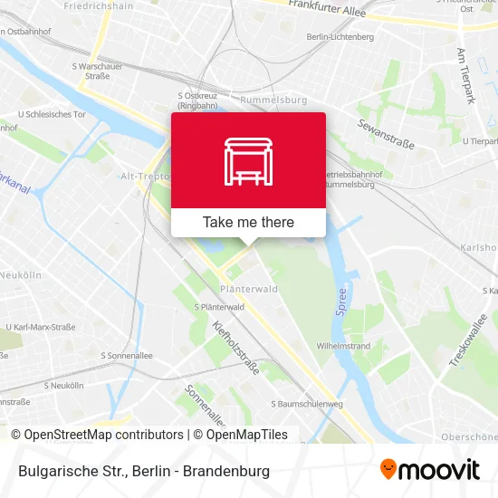 Карта Bulgarische Str.